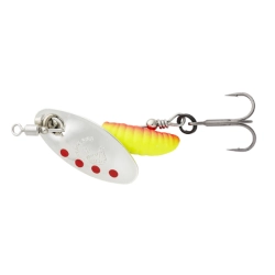Savage Gear obrotówka #2  5,8g silver red yellow
